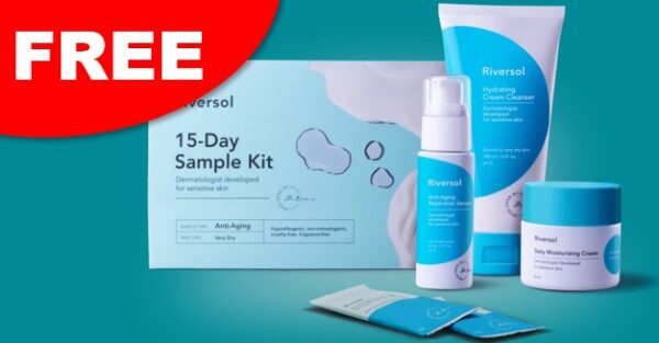 FREE 15-DAY RIVERSOL ANTI-AGING SKINCARE SAMPLE KIT