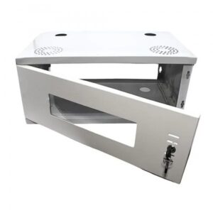 CCTV DVR /NVR/Server/Network Rack 4U with 3 Power Sockets & Transparent Glass Door